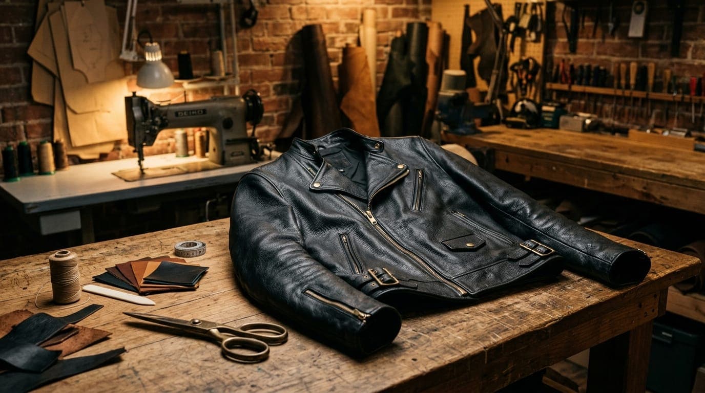 Custom Leather Motorcycle Jackets: 1.3mm Cowhide, CE-Certified Armor Pockets & Sialkot Factory Guide